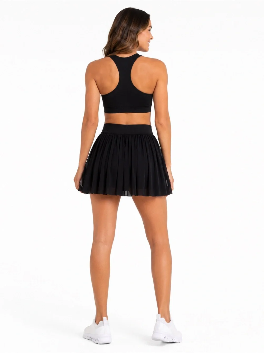 NWT All in Motion Black High-Rise Mesh Skort Women’s M Medium & S Small Target